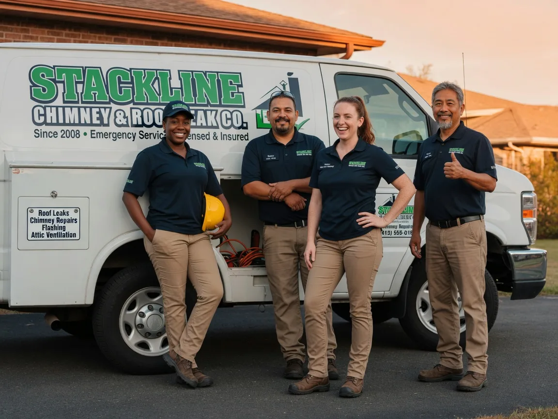 Chimney flashing repair company in Tasley, VA